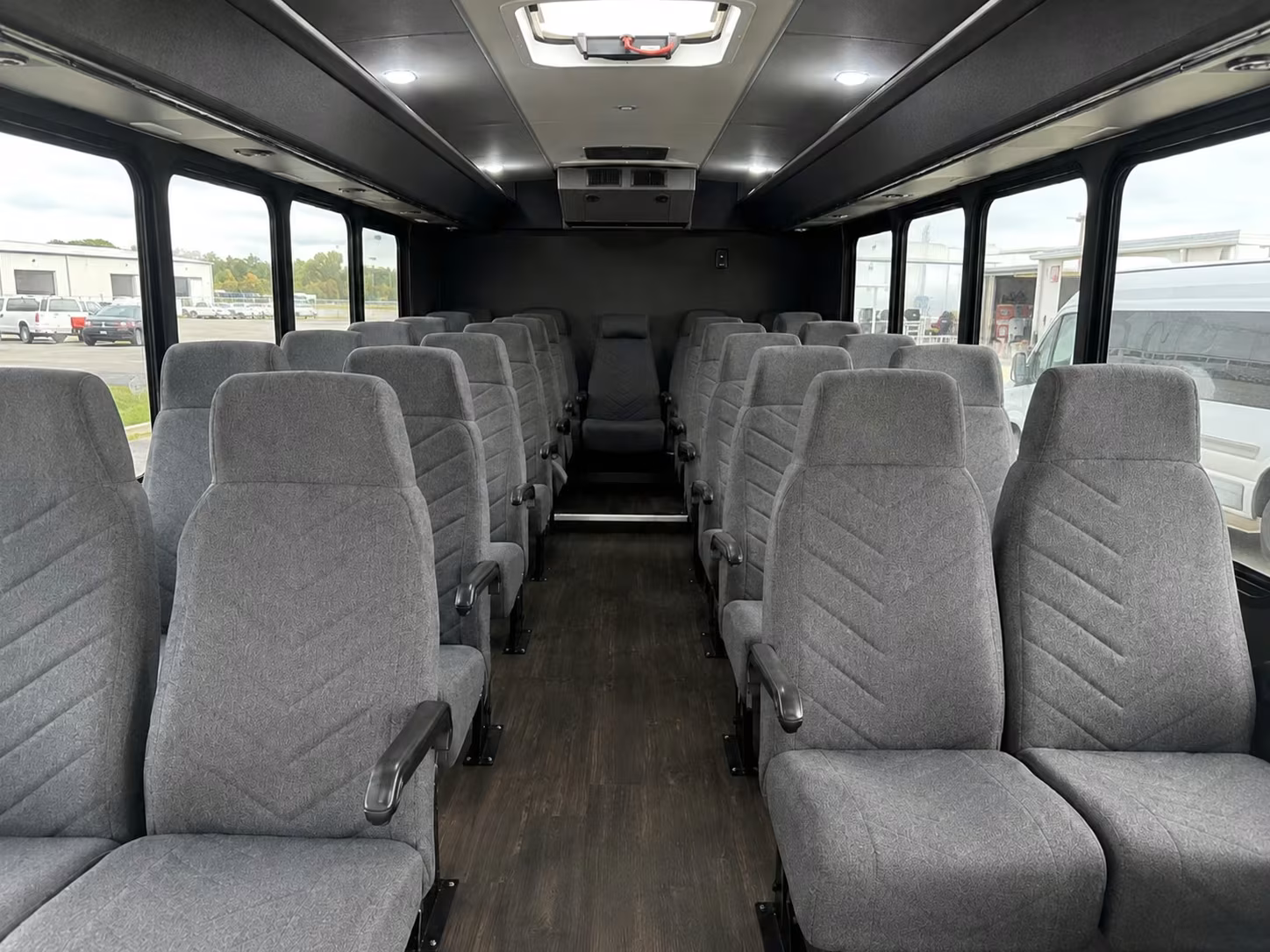 20 passenger minibus inside