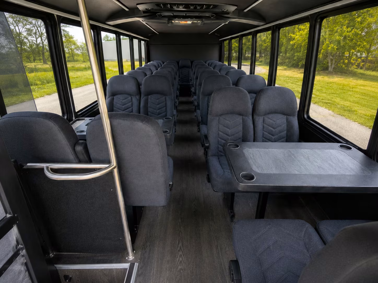 20 passenger minibus interior