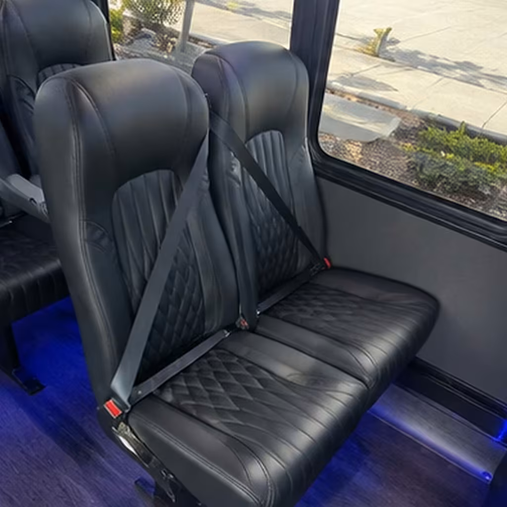 35 passenger minibus inside