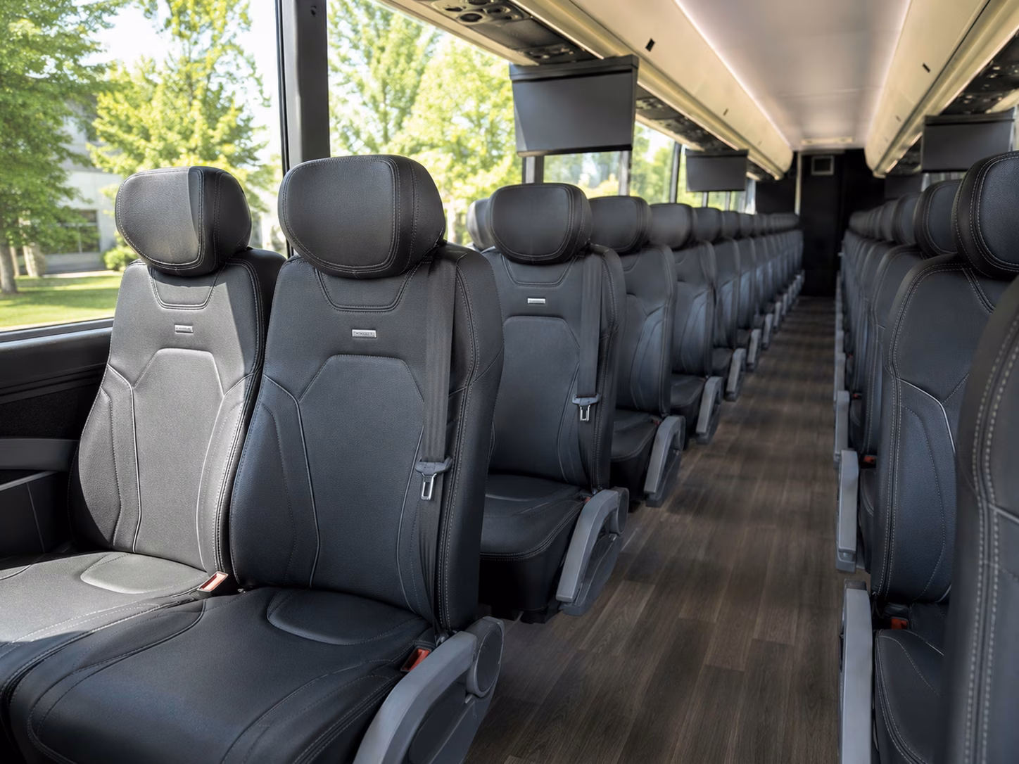 how bus type changes charter bus prices in hawthorne california