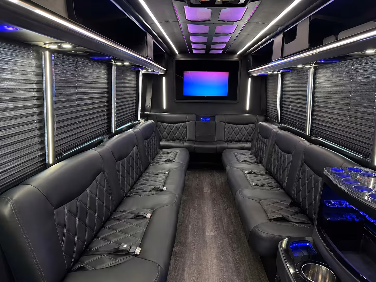 prom night party buses in hawthorne for the whole night