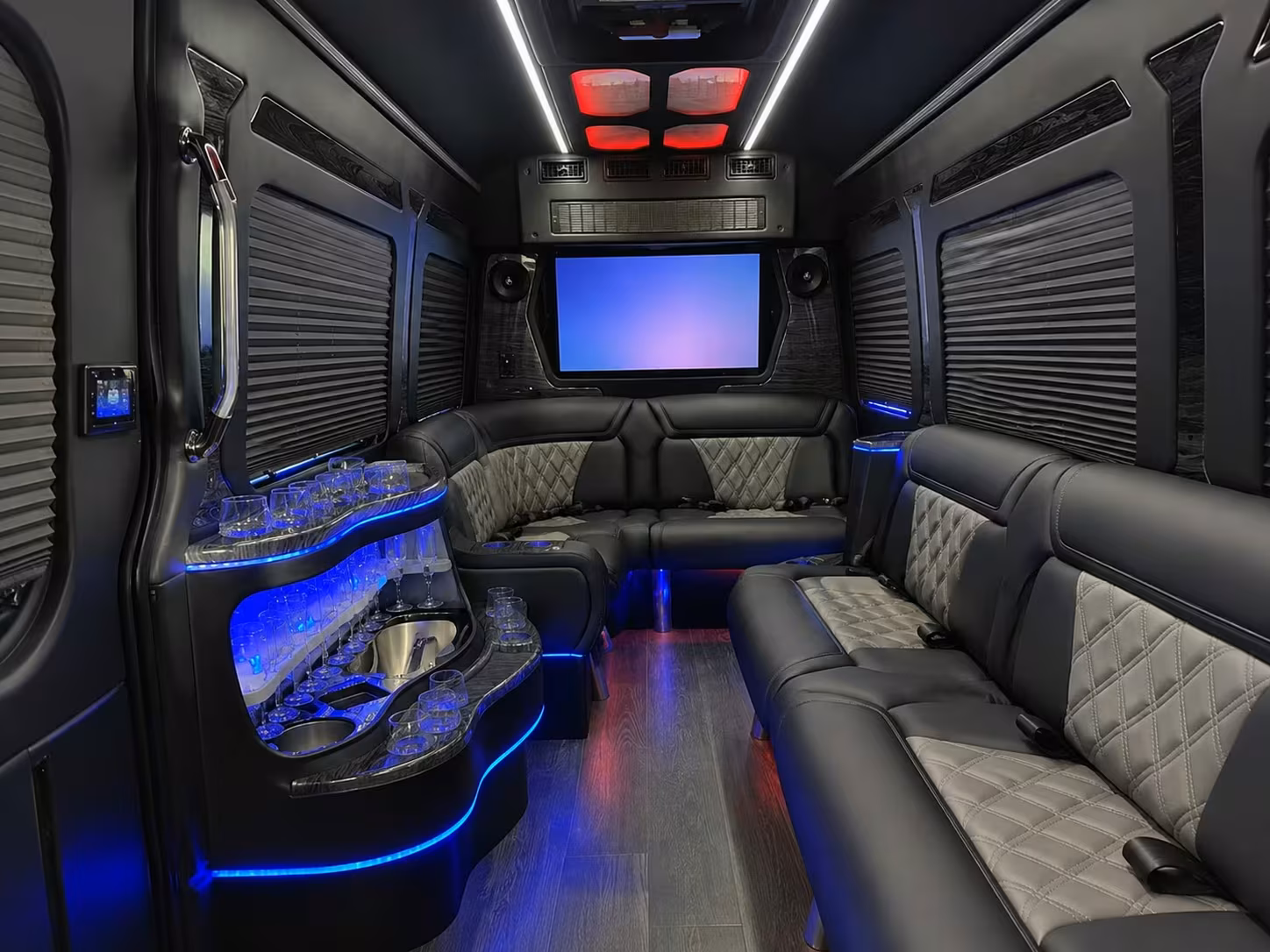 sprinter limousine inside