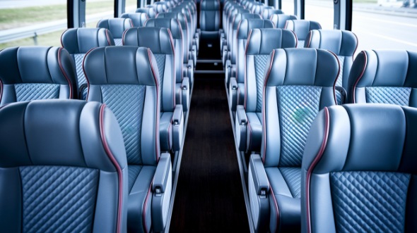 50 passenger charter bus interior hawthorne