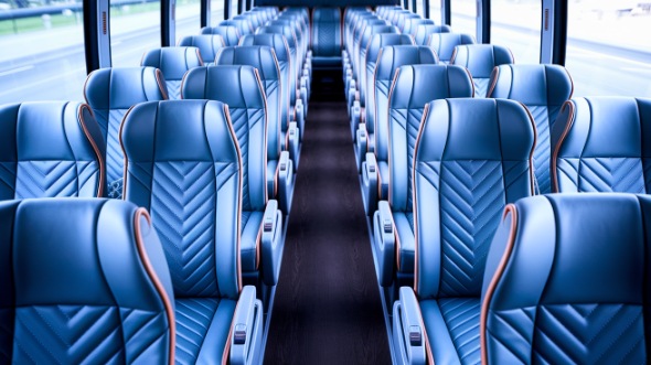 54 passenger charter bus interior hawthorne