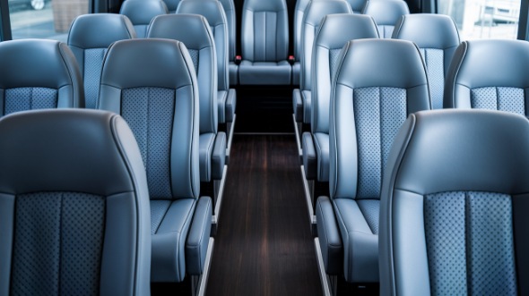 hawthorne 28 passenger minibus inside
