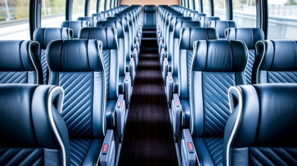 hawthorne 55 passenger charter bus rental