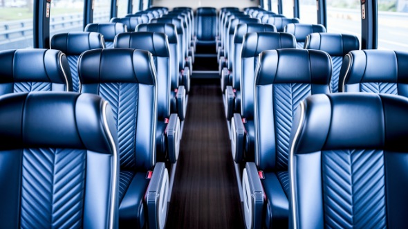 hawthorne 56 passenger charter bus rental