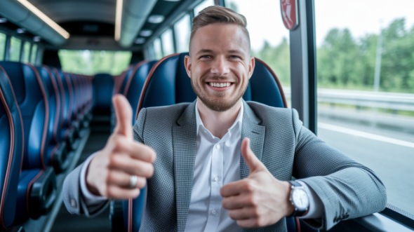 hawthorne corporate bus rental