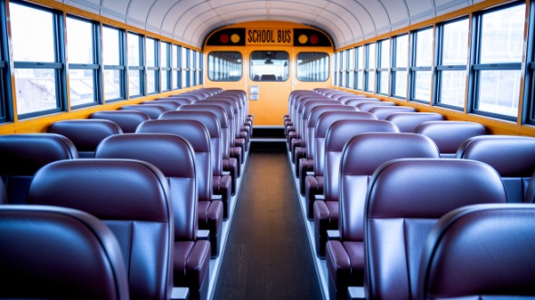 hawthorne school bus rental inside